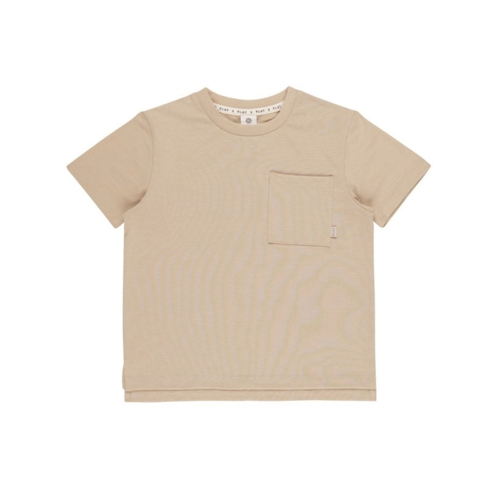 Play By Rylee & Cru | Cove Essential Pocket Tee Sand